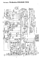 Telefunken Orchestra-6549-GWK-Schematic